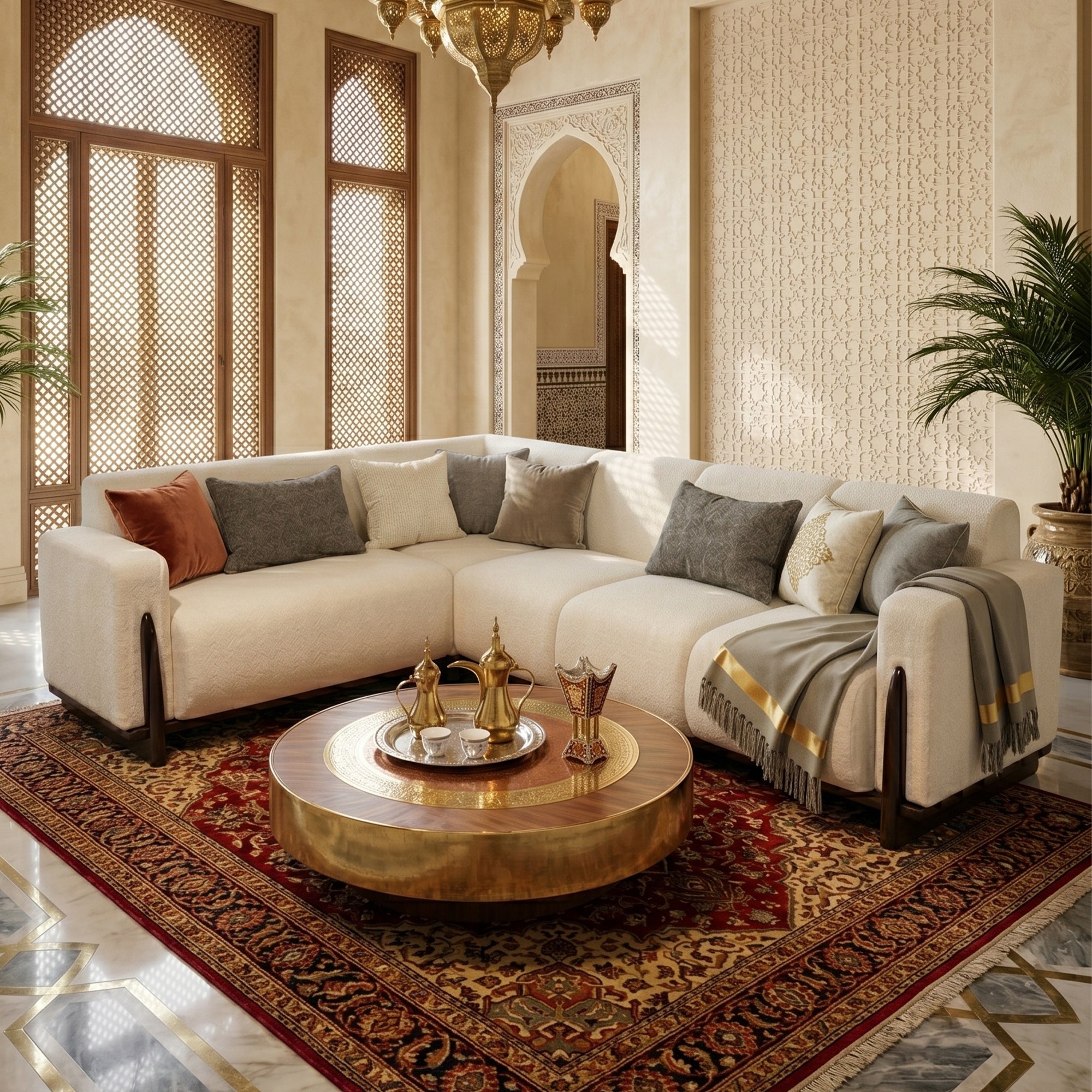 Amani L-Shape sofa