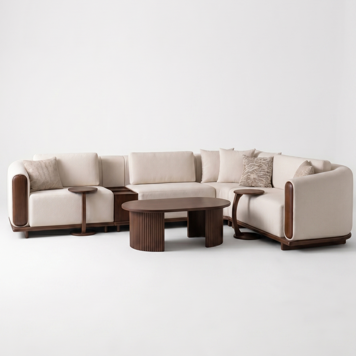Zuha L-Shape Sofa