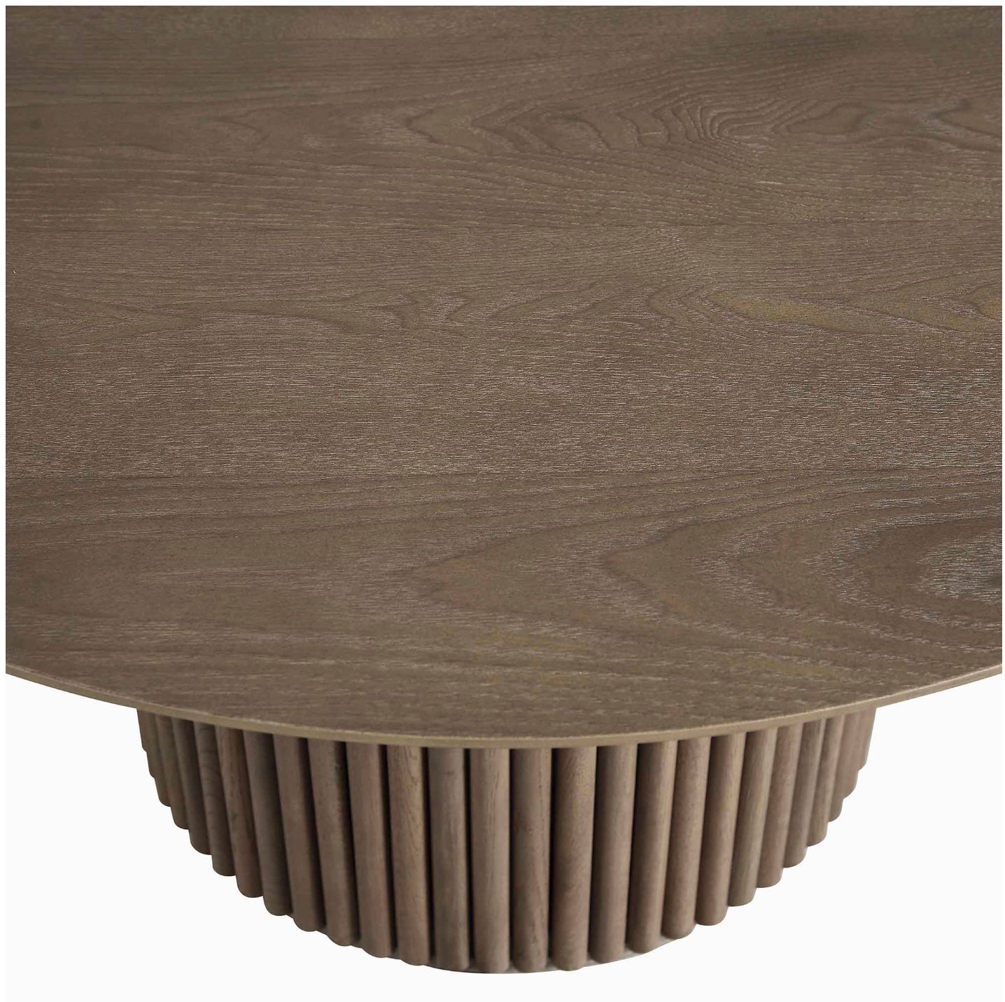 Maru Oval Coffee Table, Black