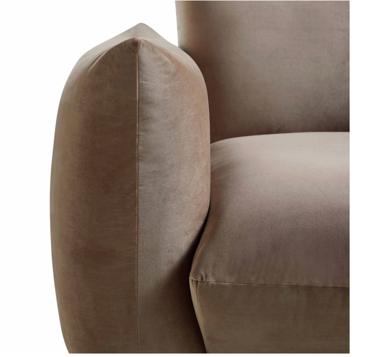 Gianni Armchair, Mink Velvet