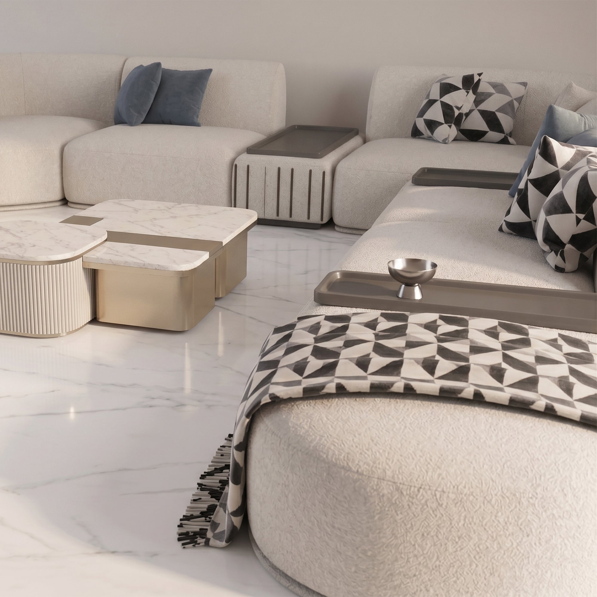 Lena U-Shape Sofa
