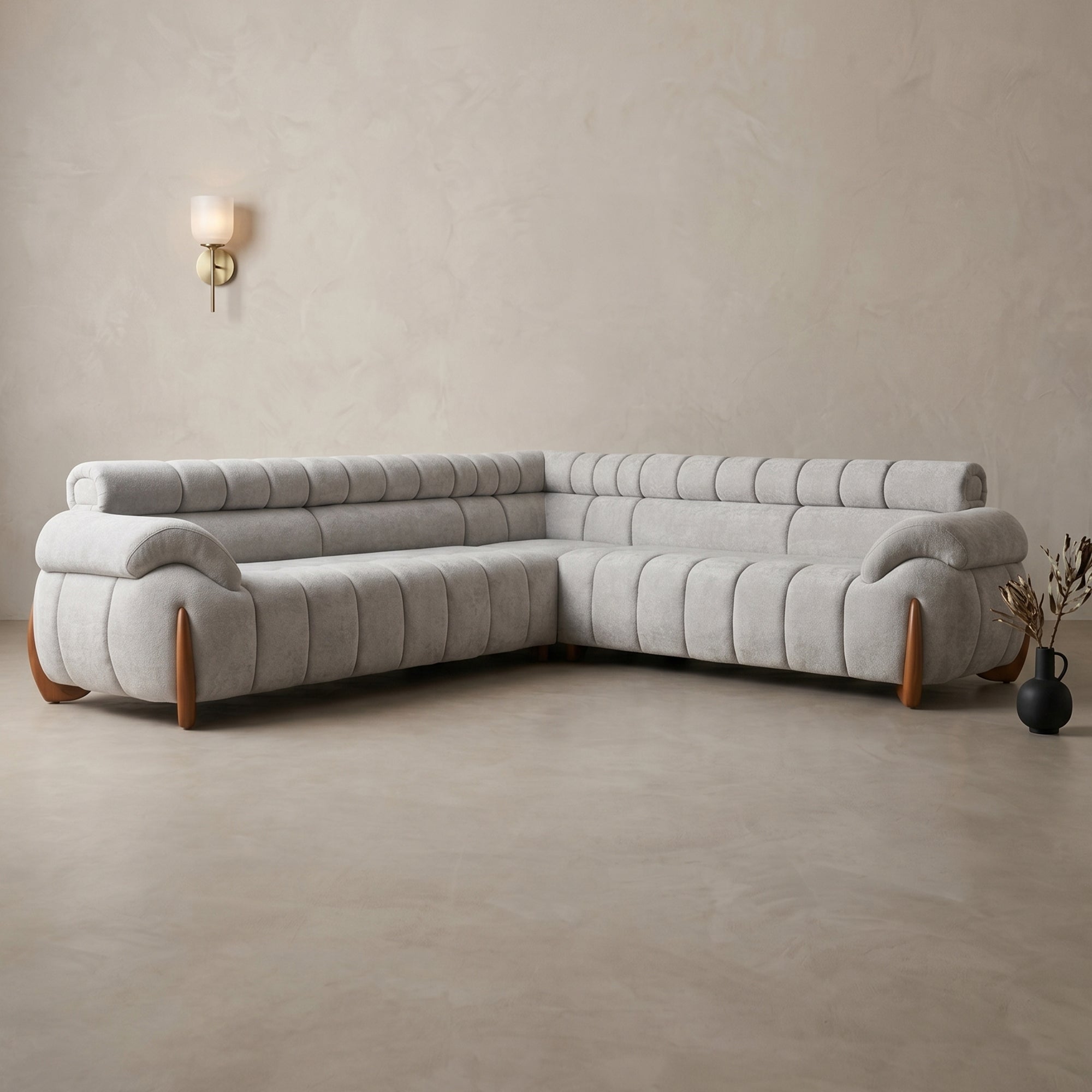 Pearl L- Shape sofa