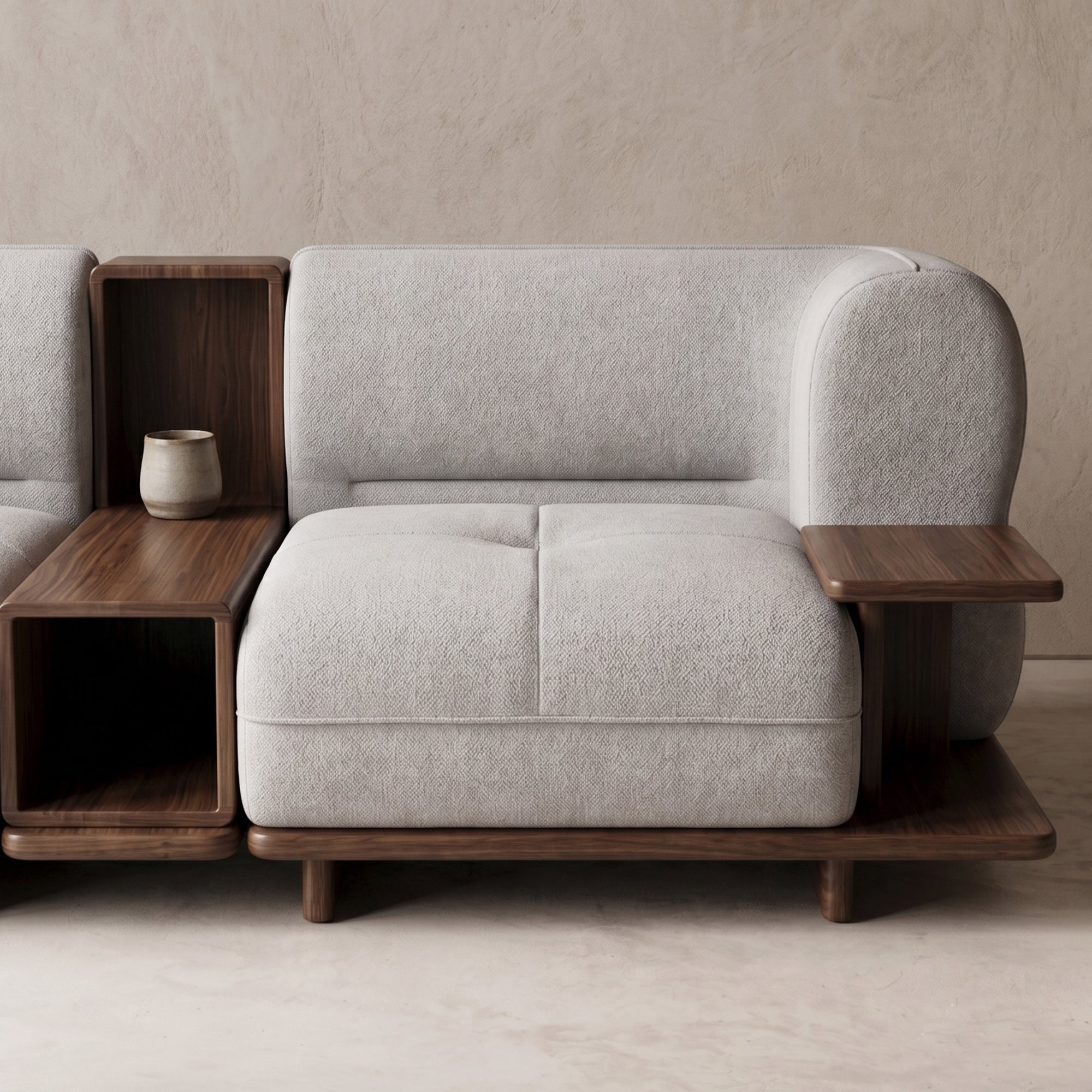 Batool L-Shape Sofa