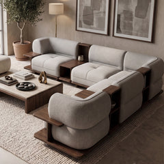 Batool L-Shape Sofa