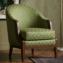 Hennai Green Arm Chair
