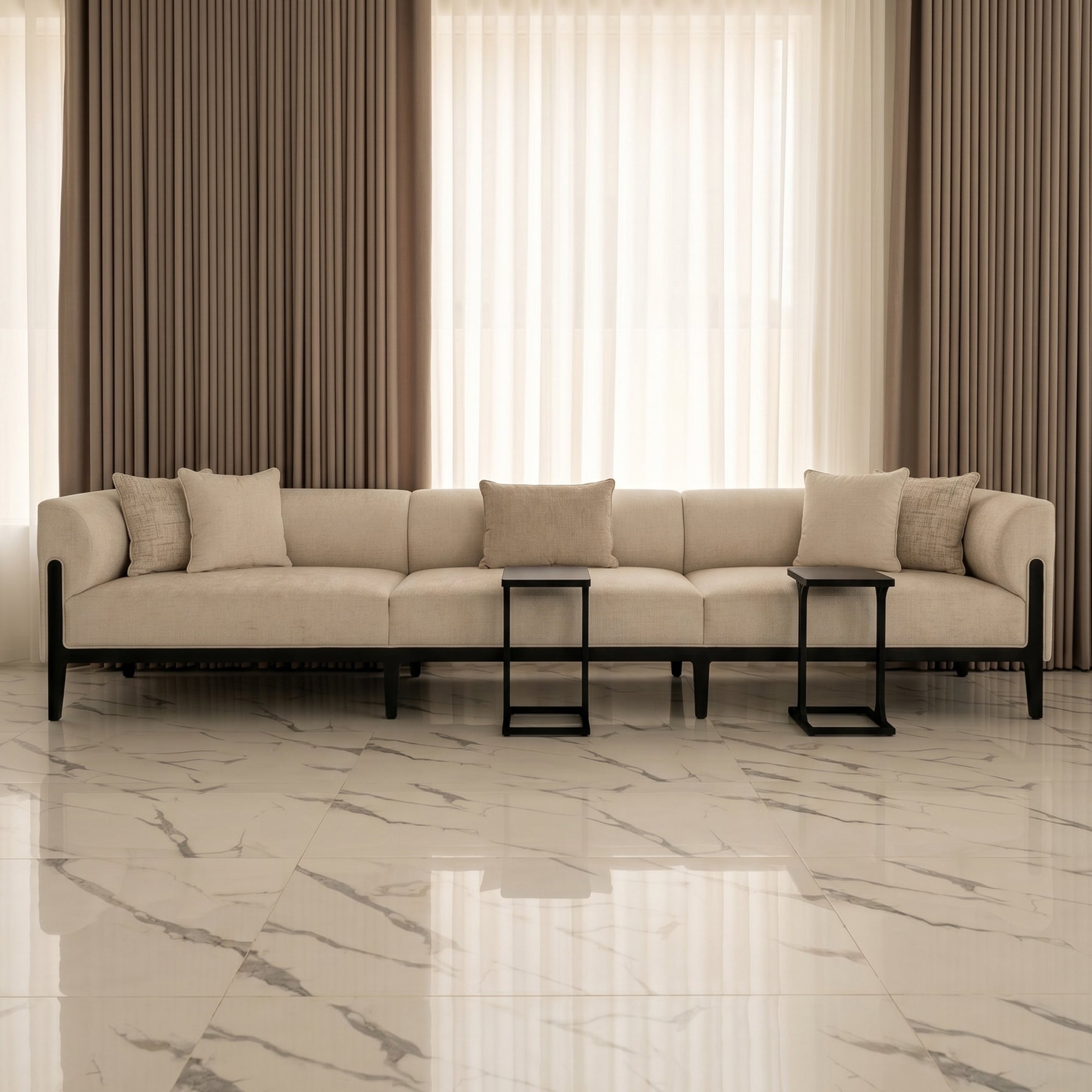 QAMAR L-SHAPE SOFA